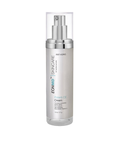 Powerful anti-aging treatment contains a potent blend of 5 types of self-stabilized, bioavailable Vitamin C 10% in a rich cream base to nourish, hydrate and protect skin as it fights and reverses the signs of aging. Clinical testing of efficacy has shown an 80% reduction in melanin synthesis, as skin appeared dramatically brighter. Collagen synthesis is increased by 100%, leaving skin more firm and taut. Additionally, free radical formation decreased by 98%, resulting in UV protected skin.