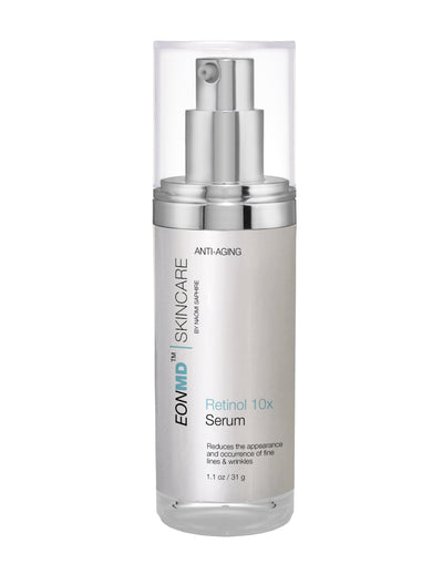 Advanced formula containing Retinol, Vitamin C and Coenzyme Q10 works to visibly reduce fine lines and wrinkles through increased cellular turnover, while enhanced collagen synthesis promotes healthy, more youthful looking skin. The Retinol dosage delivered in this formula increases firmness and diminishes the look of fine lines and wrinkles, significantly improving skin tone and refining the skin's surface. 